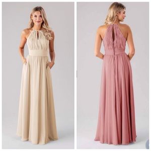 Kennedy Blue Bailey dress in Champagne
